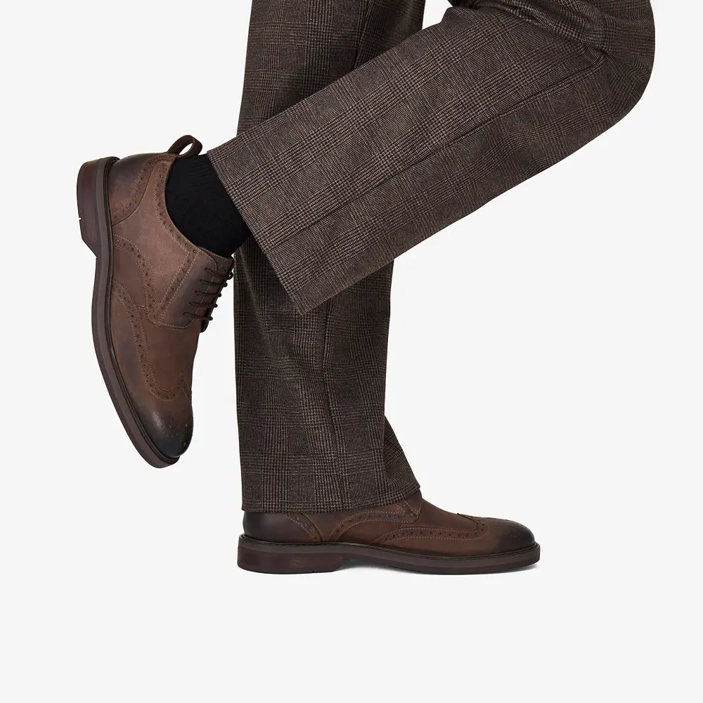 Aldwin Limit Herren-Oxfords aus braunem Leder online