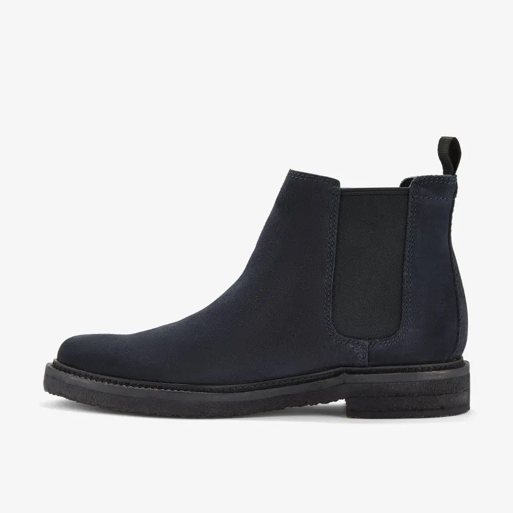 Clarkdale Easy Chelsea Boots für Herren aus marineblauem Wildleder online
