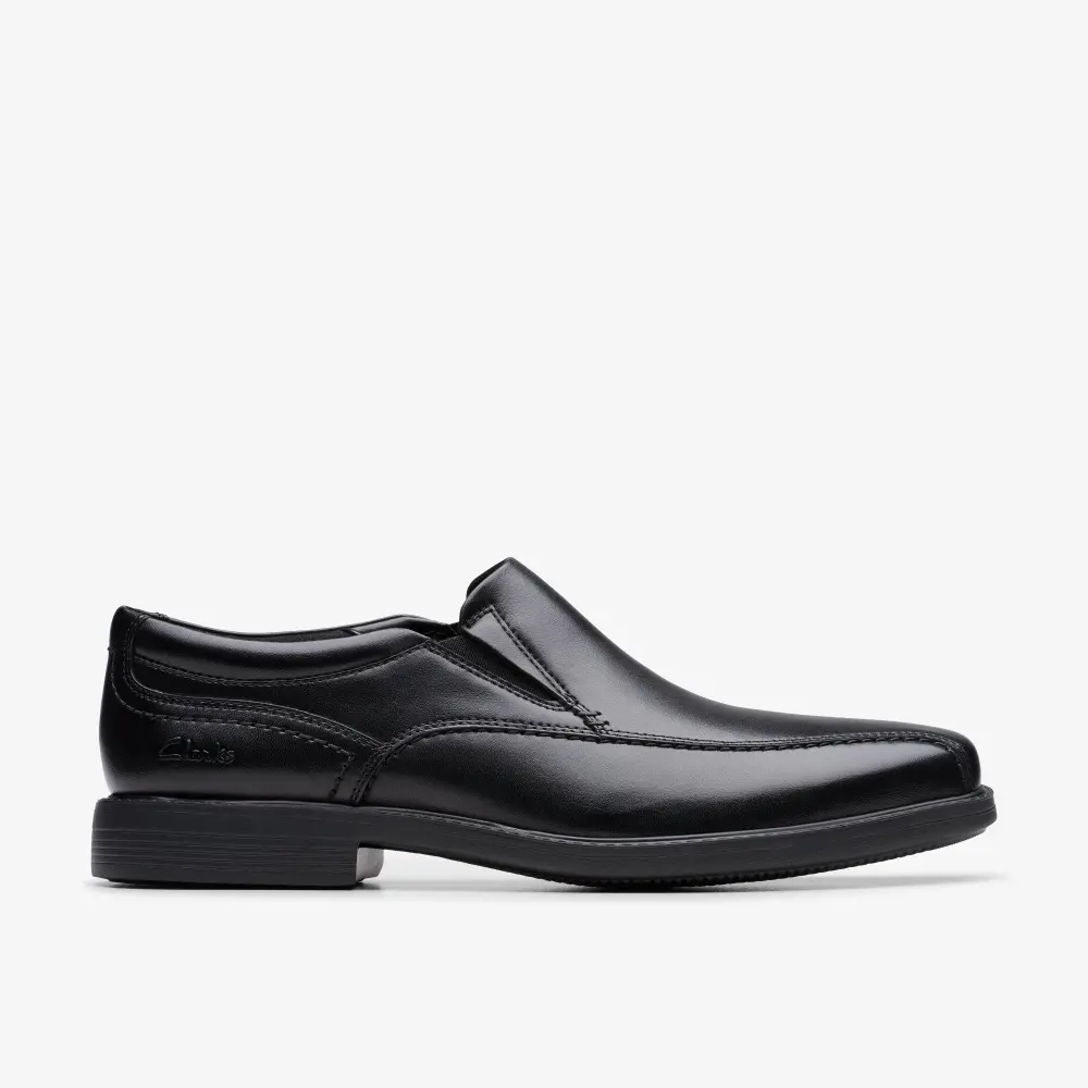Dresslite Step Herren-Loafer aus schwarzem Leder online
