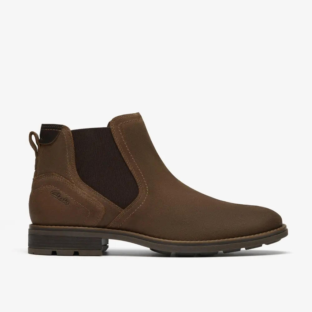 Emmet Easy Cola Chelsea Boots aus Wildleder für Herren online