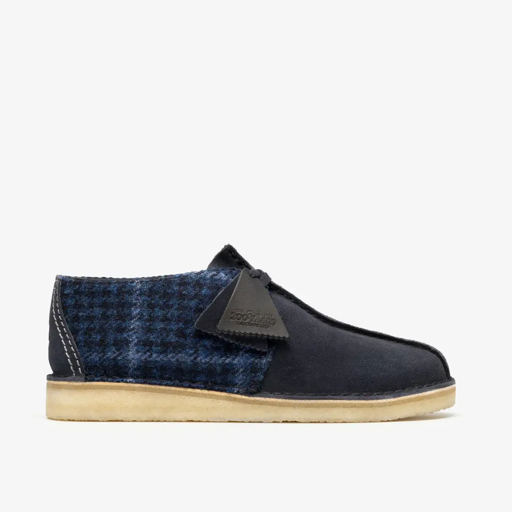 Herren Desert Trek Navy Tweed Schuhe online