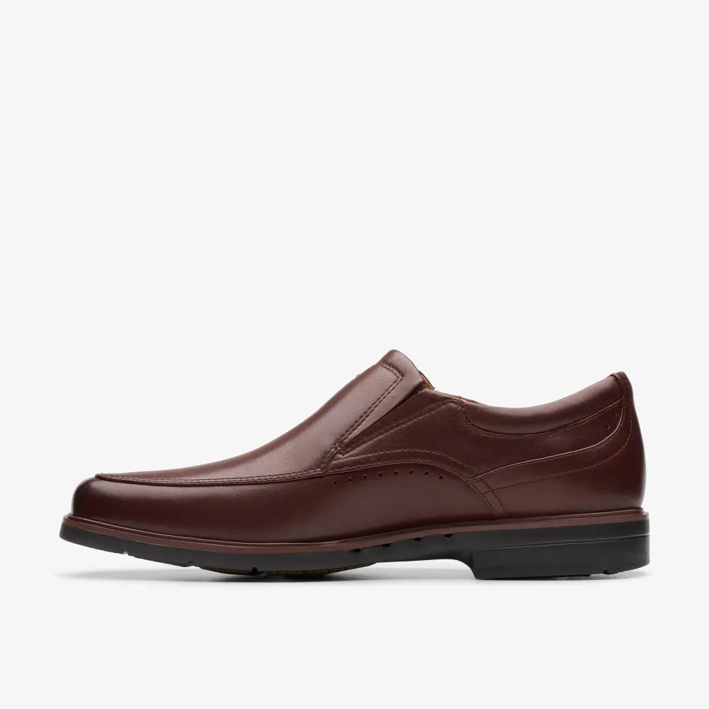 Herren Un Kendric Go Mahagoni Leder Loafer Clarks online