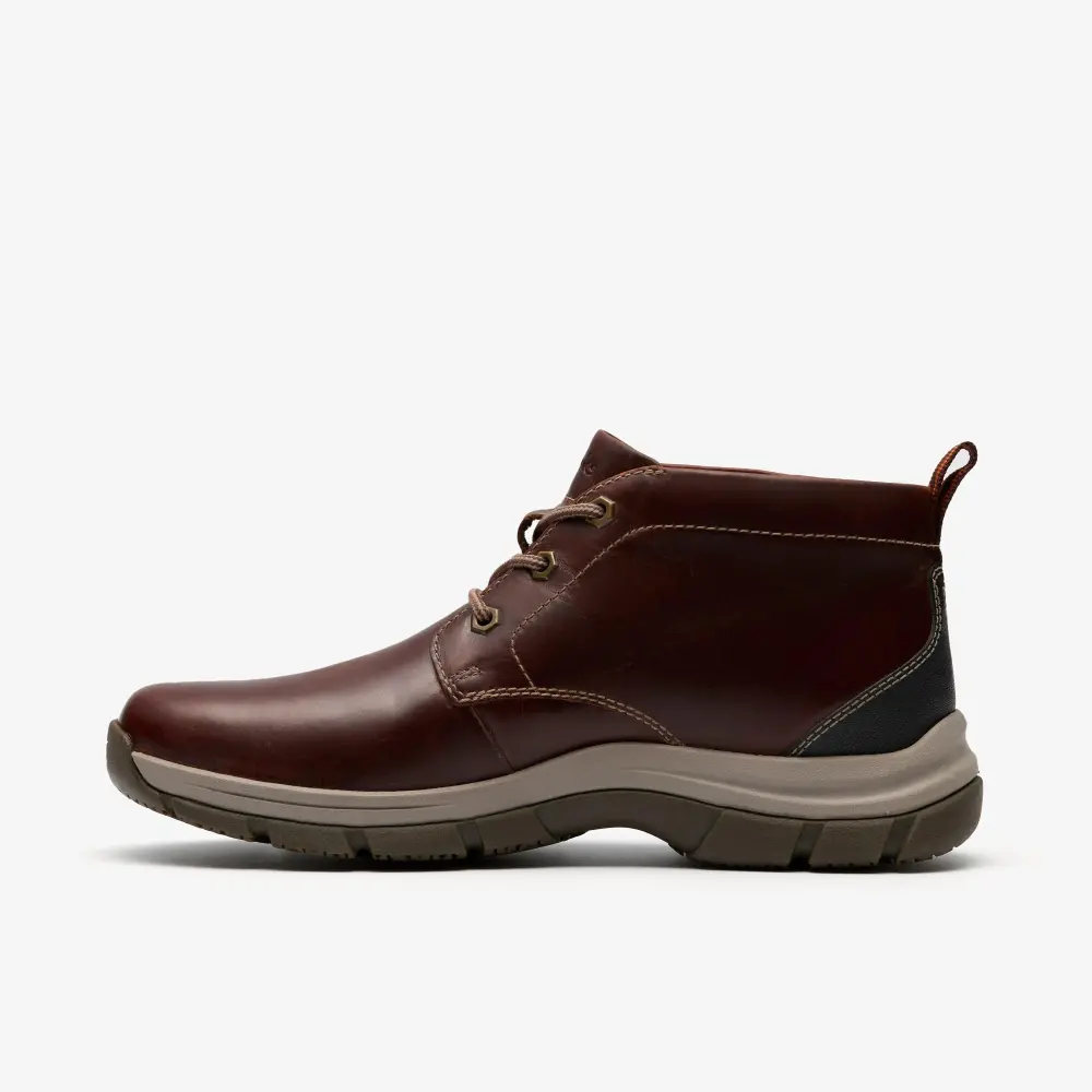 Walpath Chukka Herrenstiefel aus braunem Leder online