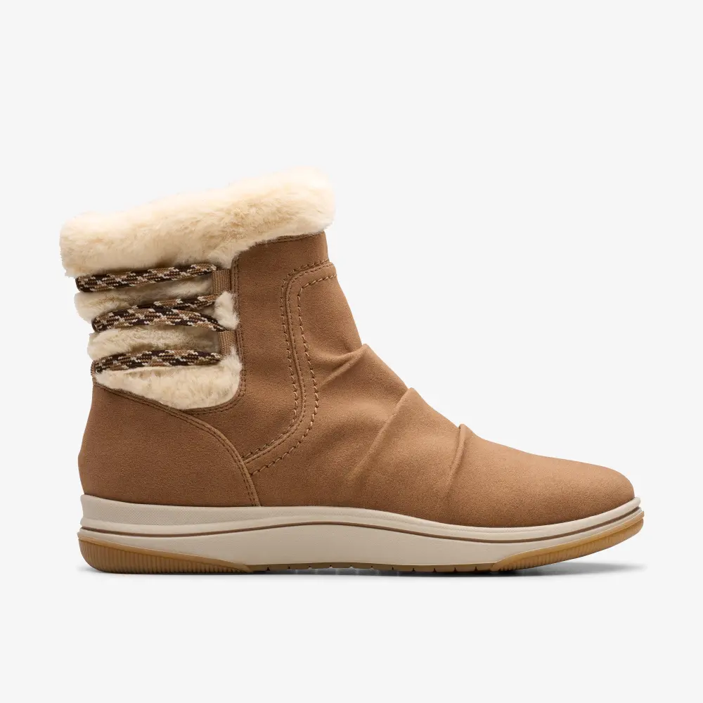 Clarks Damen-Schuhe Breeze Cozy Dark Sand Cloudsteppers™ online