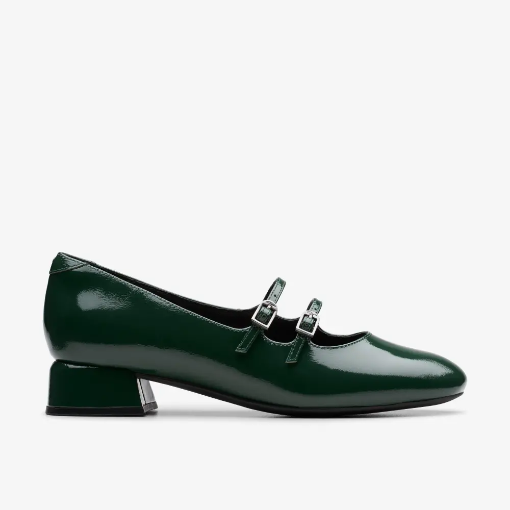 Daiss30 Shine Mary Janes für Damen, dunkelgrün online