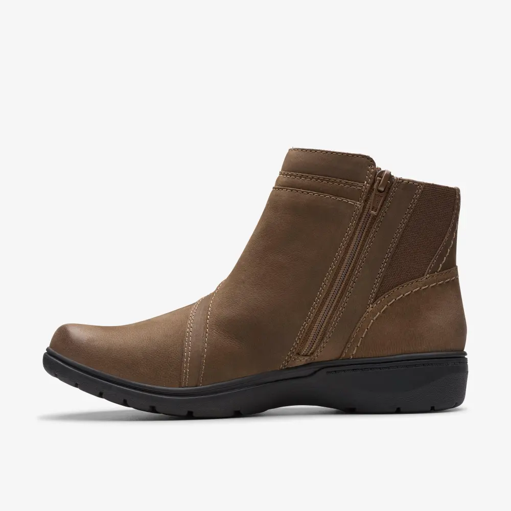 Damen-Ankle-Boots im Carleigh-Stil aus Nubukleder von Mhroom online