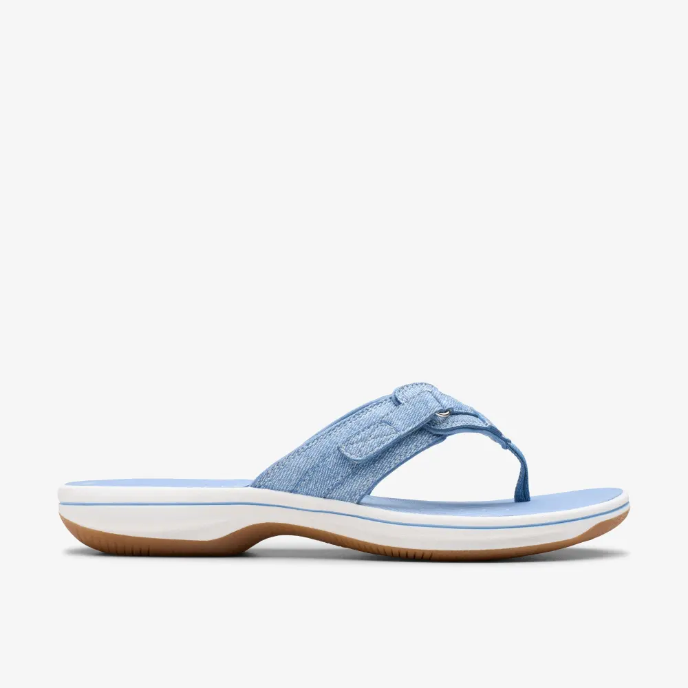 Damen-Flip-Flops Breeze Sea Denim Blue Interest Cloudsteppers™ online