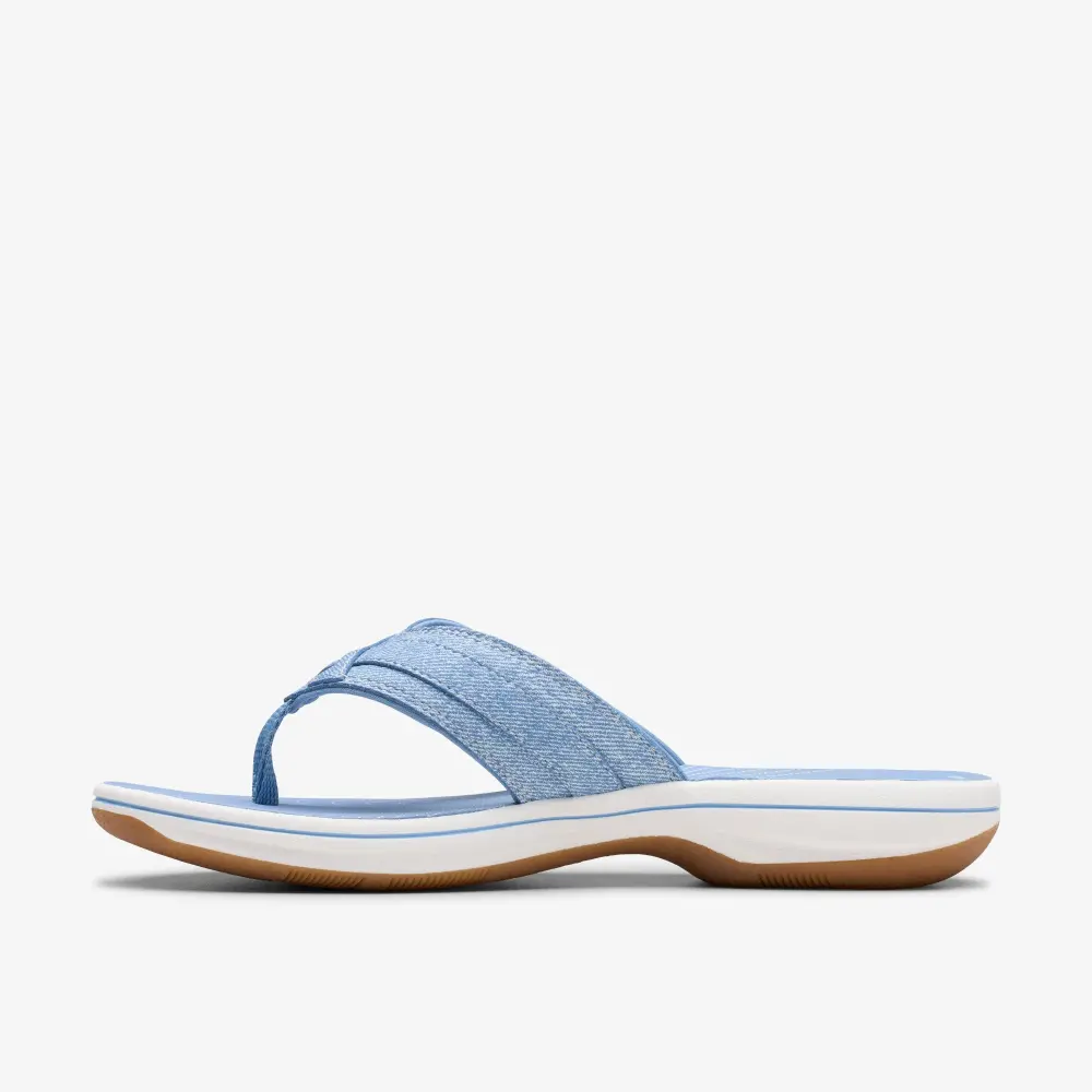 Damen-Flip-Flops Breeze Sea Denim Blue Interest Cloudsteppers™ online