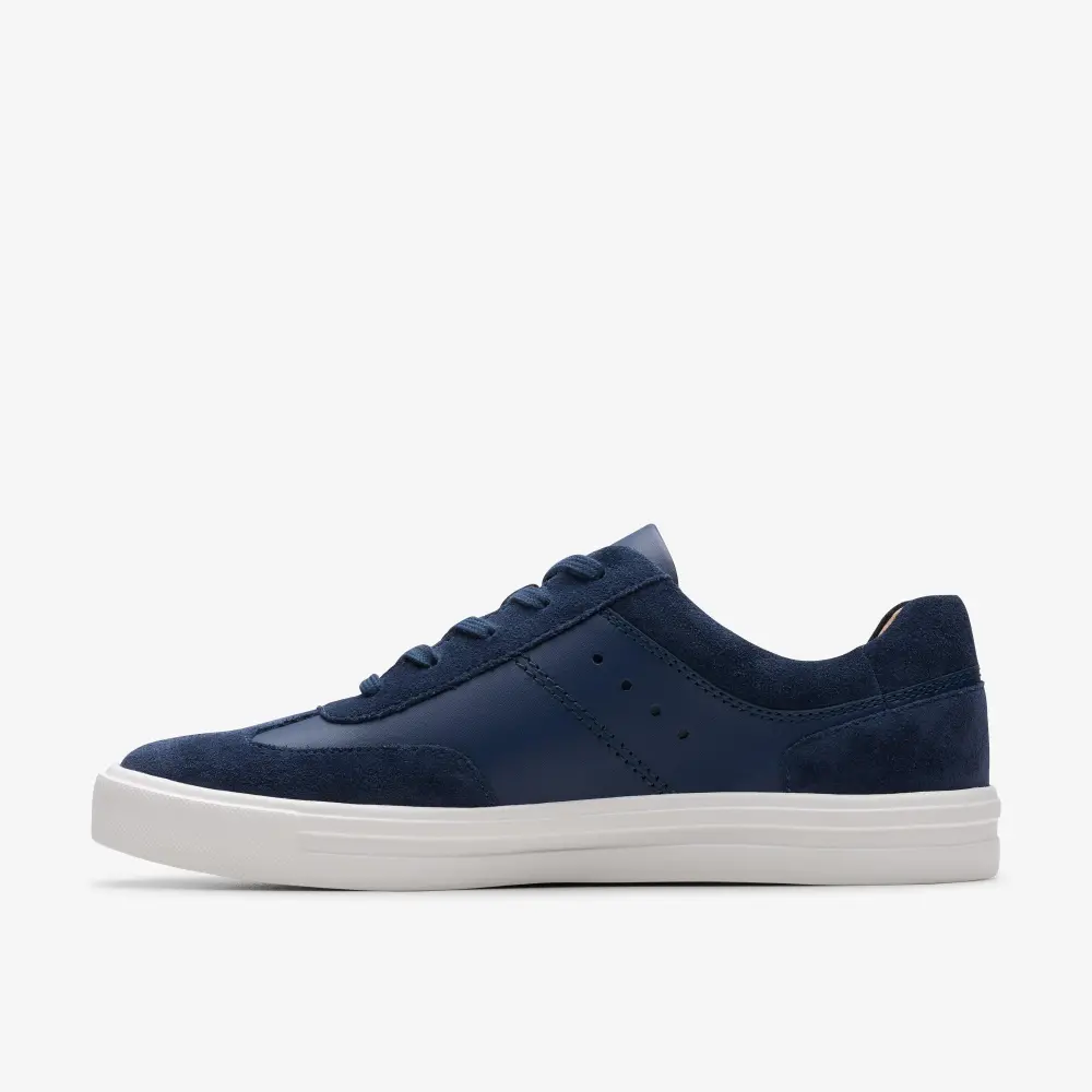 Makea Court Damen-Sneaker aus marineblauem Leder online
