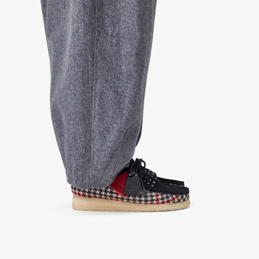 Schwarze Tweed-Wallabees für Damen online