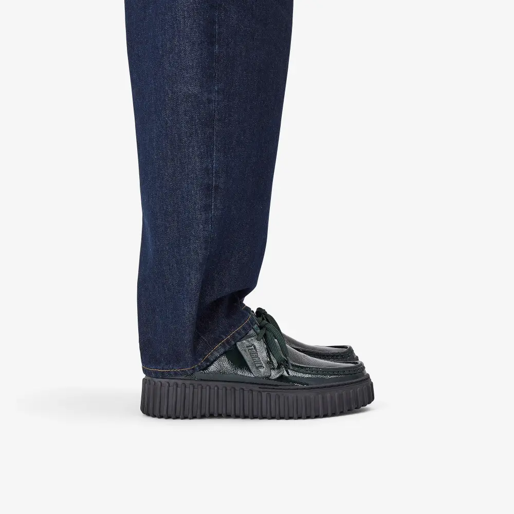 Torhill Damenschuhe in Bienengrün, Lackleder online